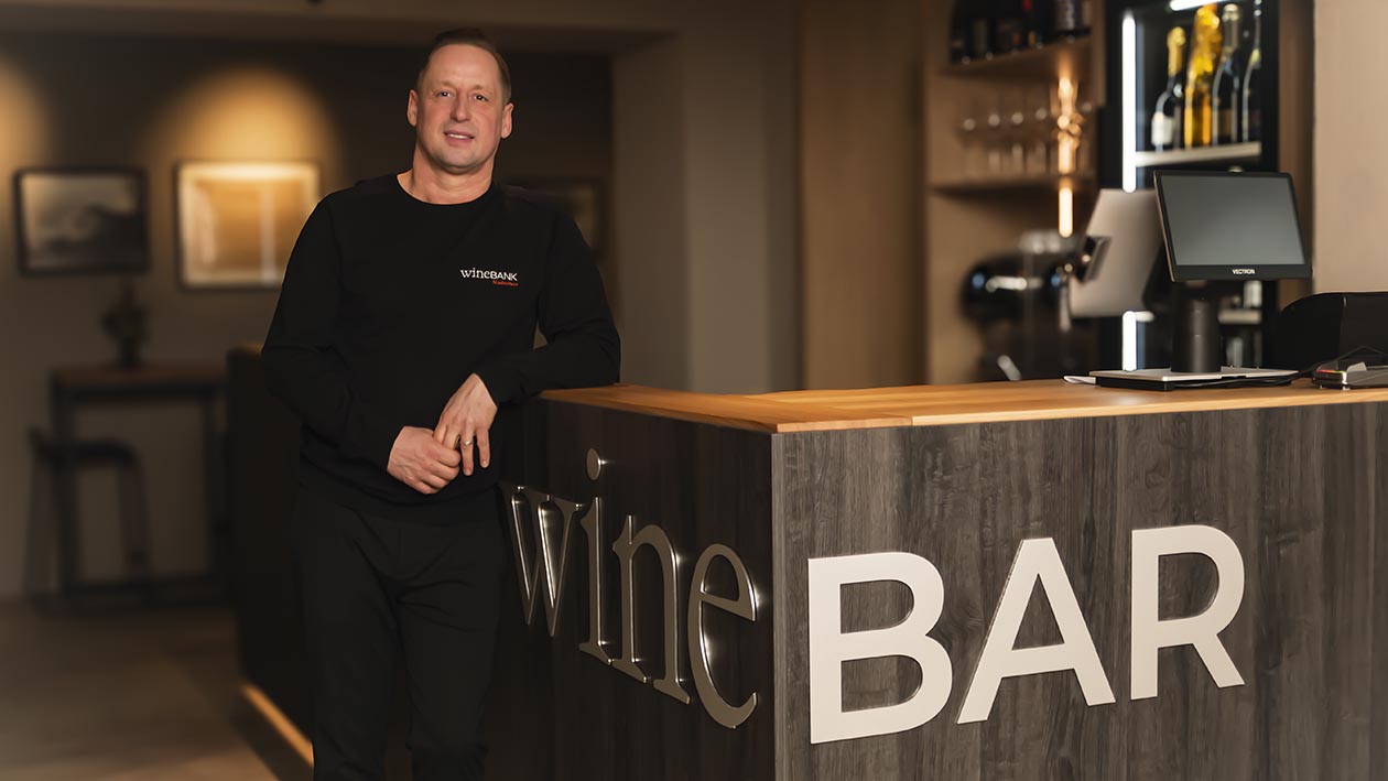 wineBAR Manager Markus Massen