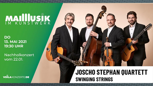 Eventübersicht Joscho Stephan Quartett bei der MaiMusik im Kunstwerk