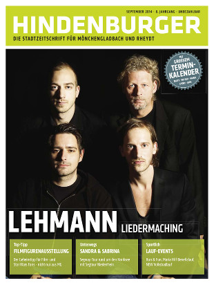 Cover HINDENBURGER September 2014