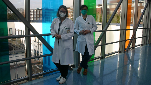Studierende der Hochschule Niederrhein kreieren gefühlvolles Design für Klinik für Strahlentherapie