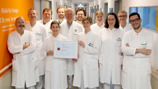 Internationale Auszeichnung für die Urologen der Kliniken Maria Hilf