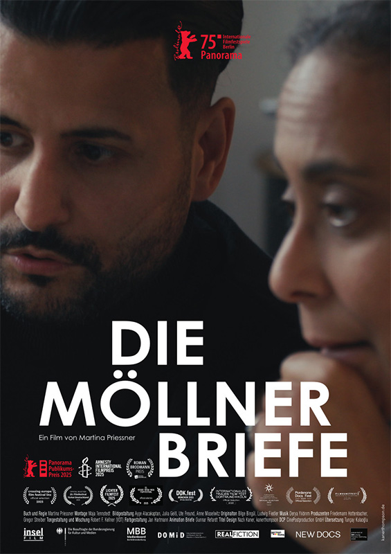 Filmplakat zum Dokumentarfilm Die Möllner Briefe